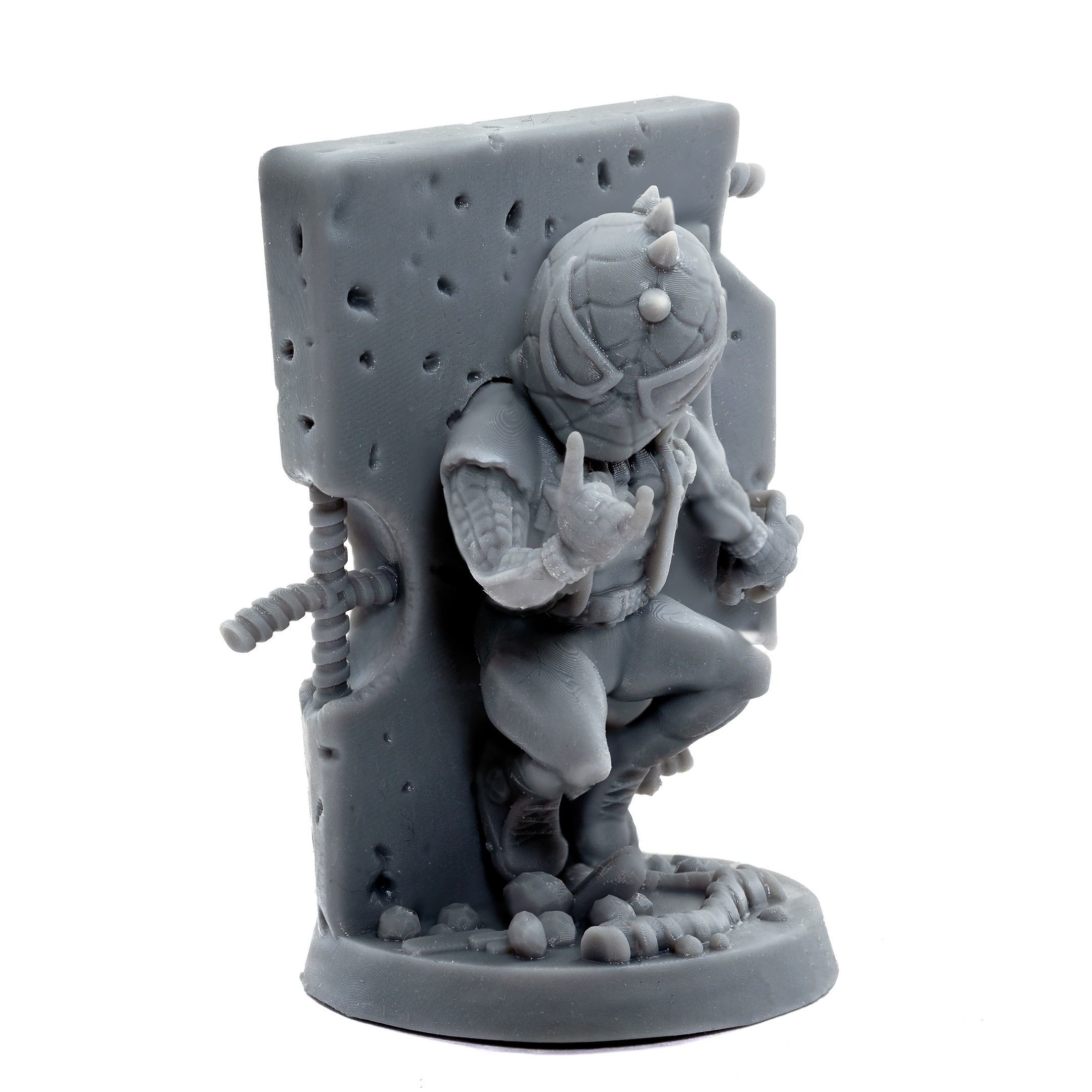 Marvel United Spider-Punk STL for 3D printing 3D print model_3