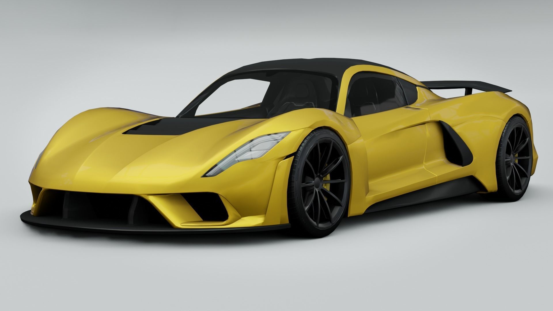 Hennessey Venom F5 3D model_2