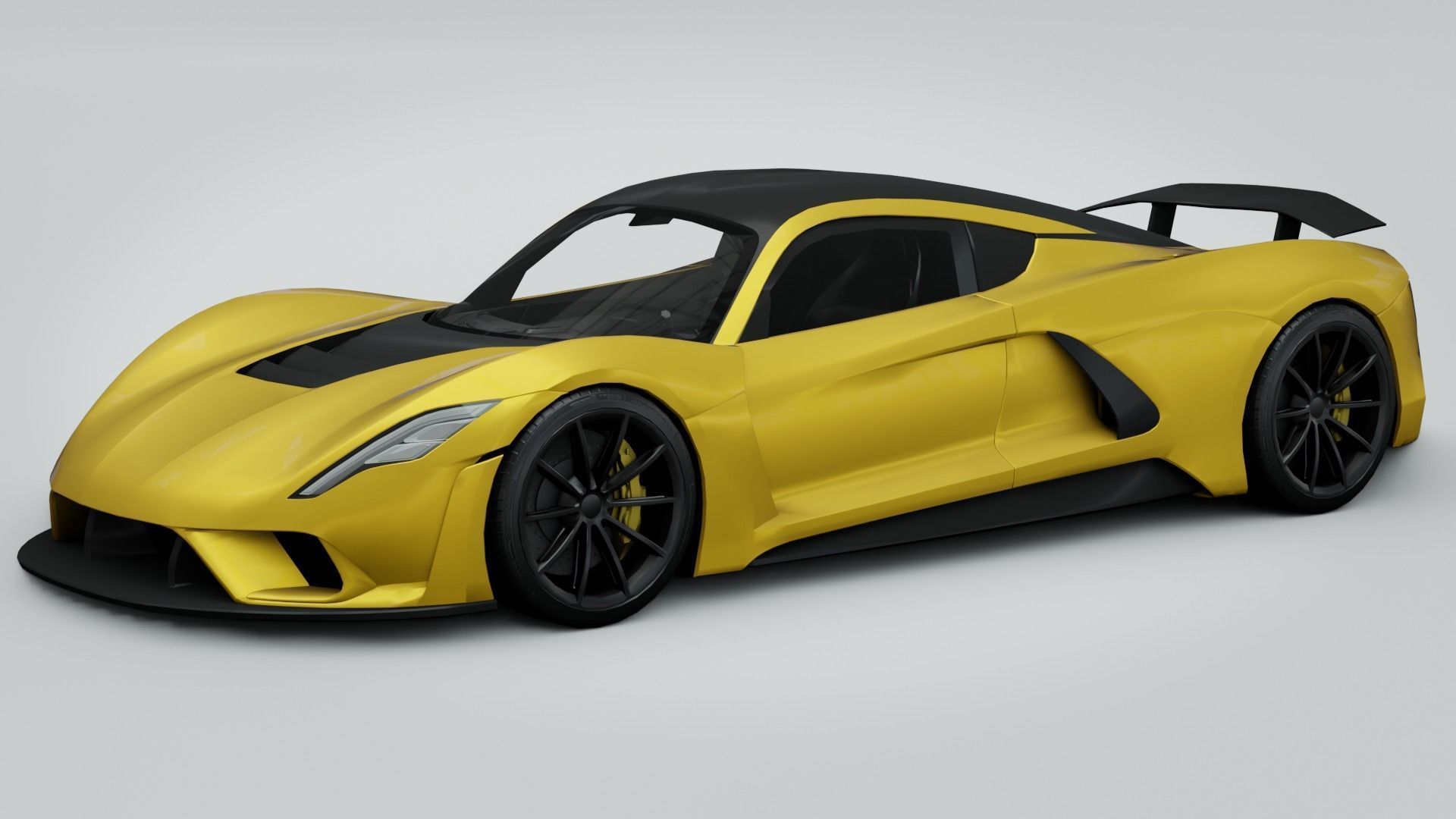 Hennessey Venom F5 3D model_4