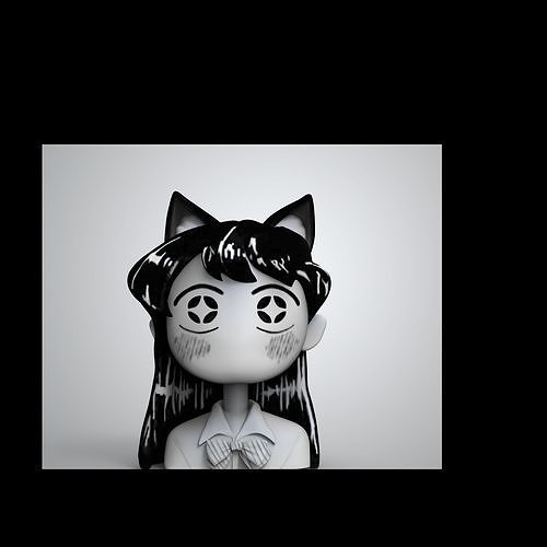 KOMI SAN WA KOMYUSHOU DESU 3D print model
