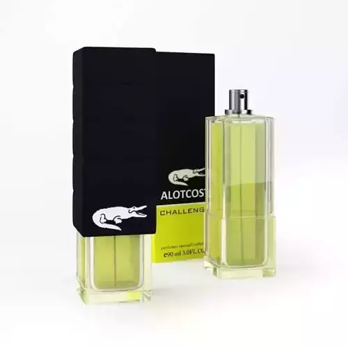 Trio Of Aftershaves 3D model