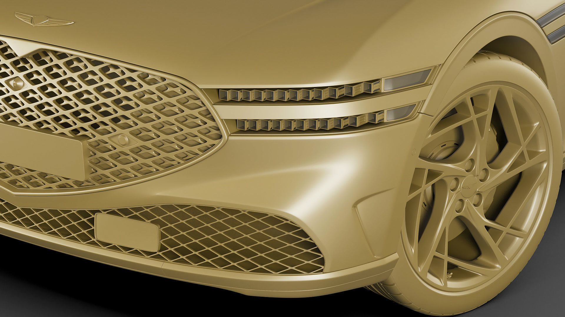 Genesis G90 2023 3D model_23