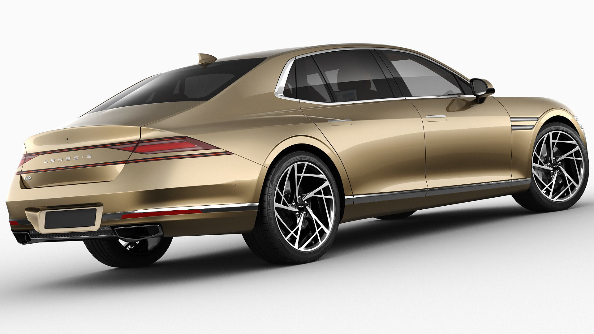 Genesis G90 2023 3D model_11