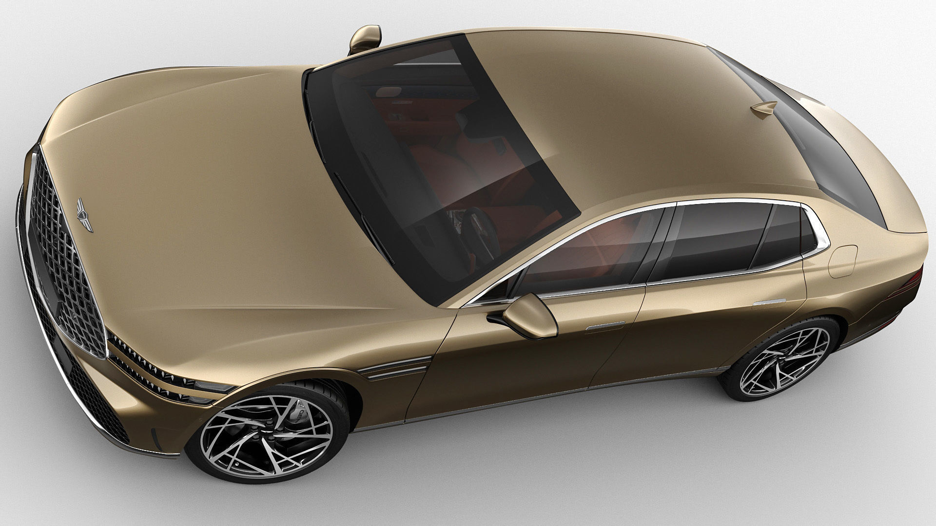 Genesis G90 2023 3D model_8