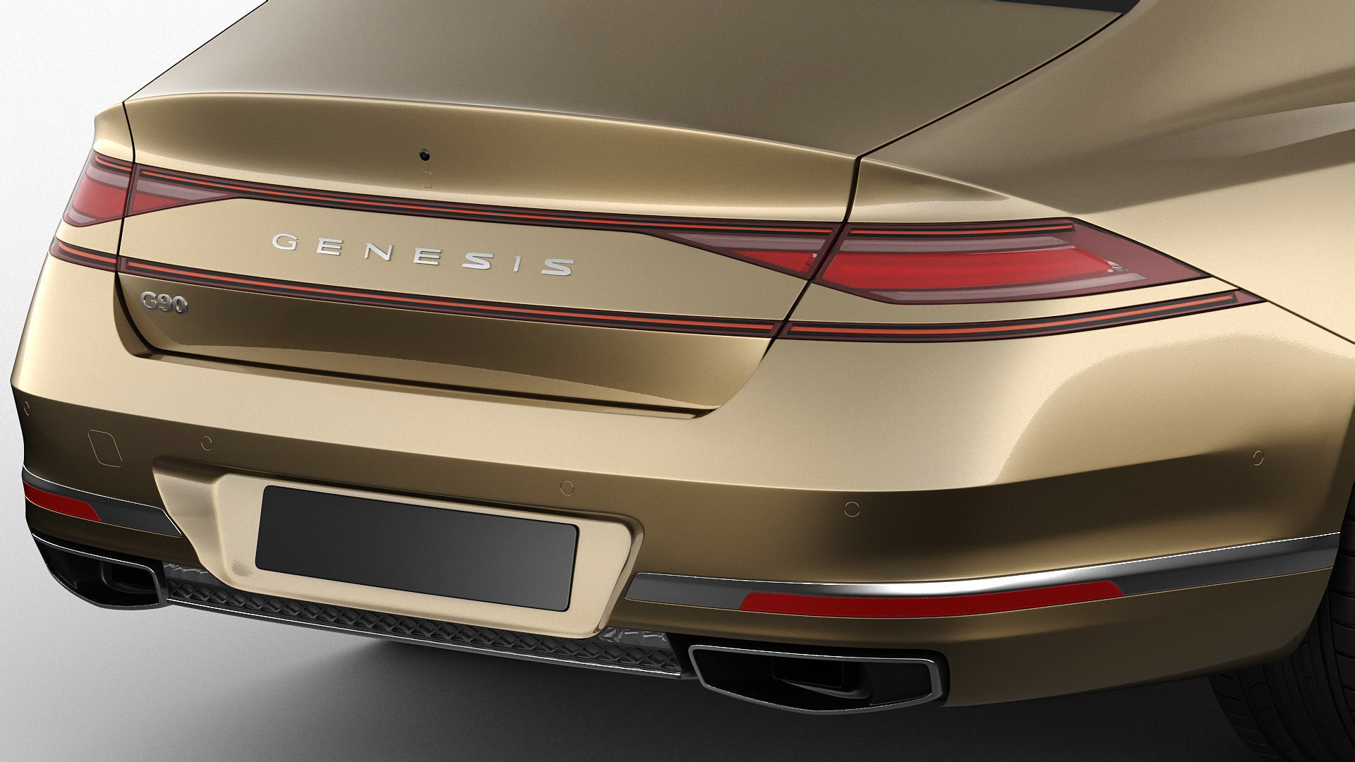 Genesis G90 2023 3D model_6