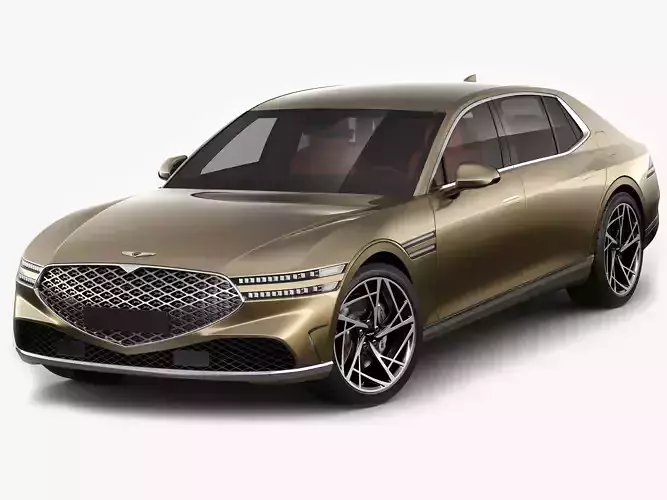 Genesis G90 2023 3D model