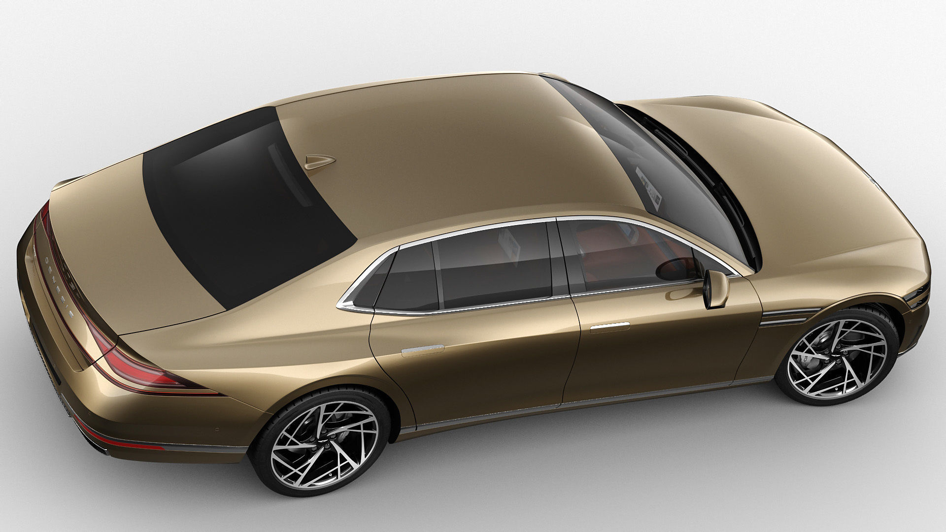 Genesis G90 2023 3D model_9