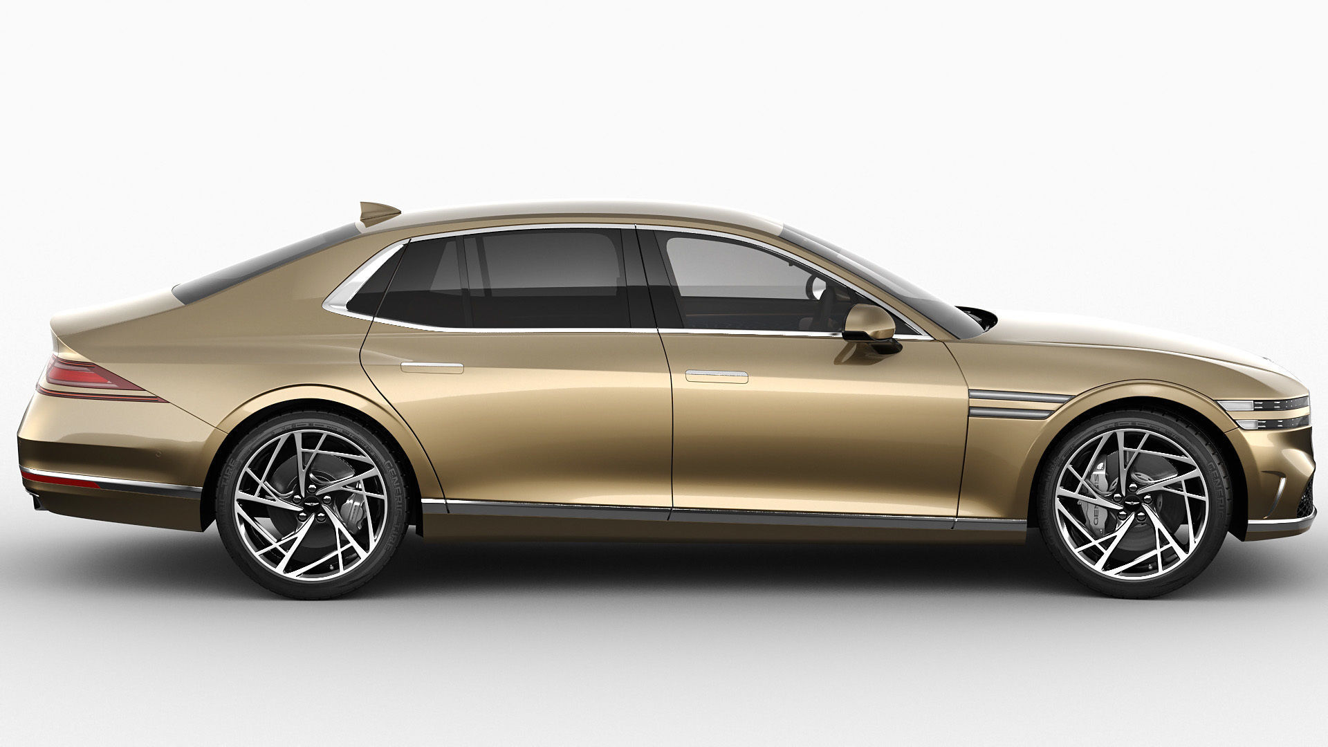 Genesis G90 2023 3D model_3