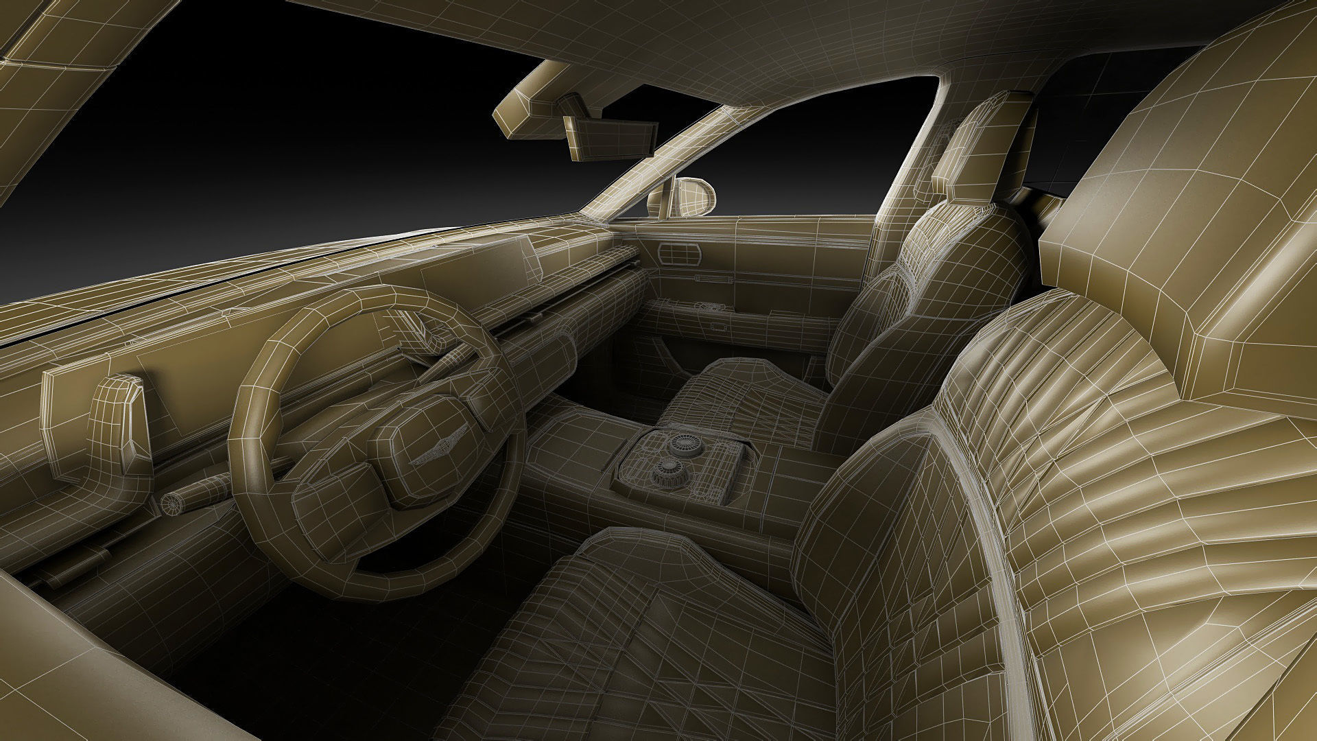 Genesis G90 2023 3D model_28