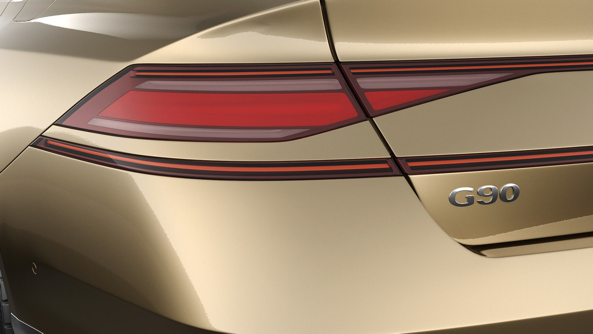 Genesis G90 2023 3D model_7