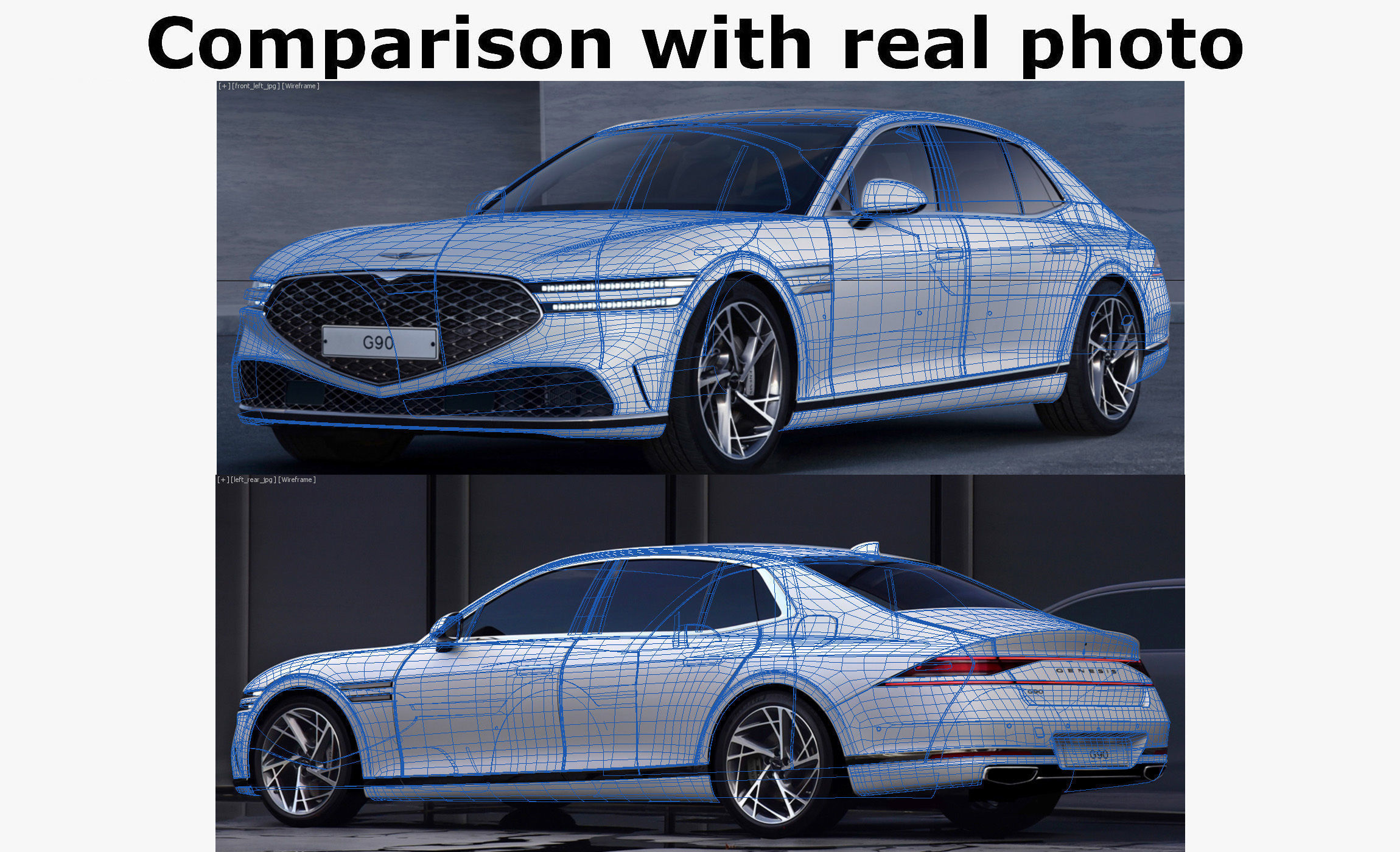 Genesis G90 2023 3D model_29