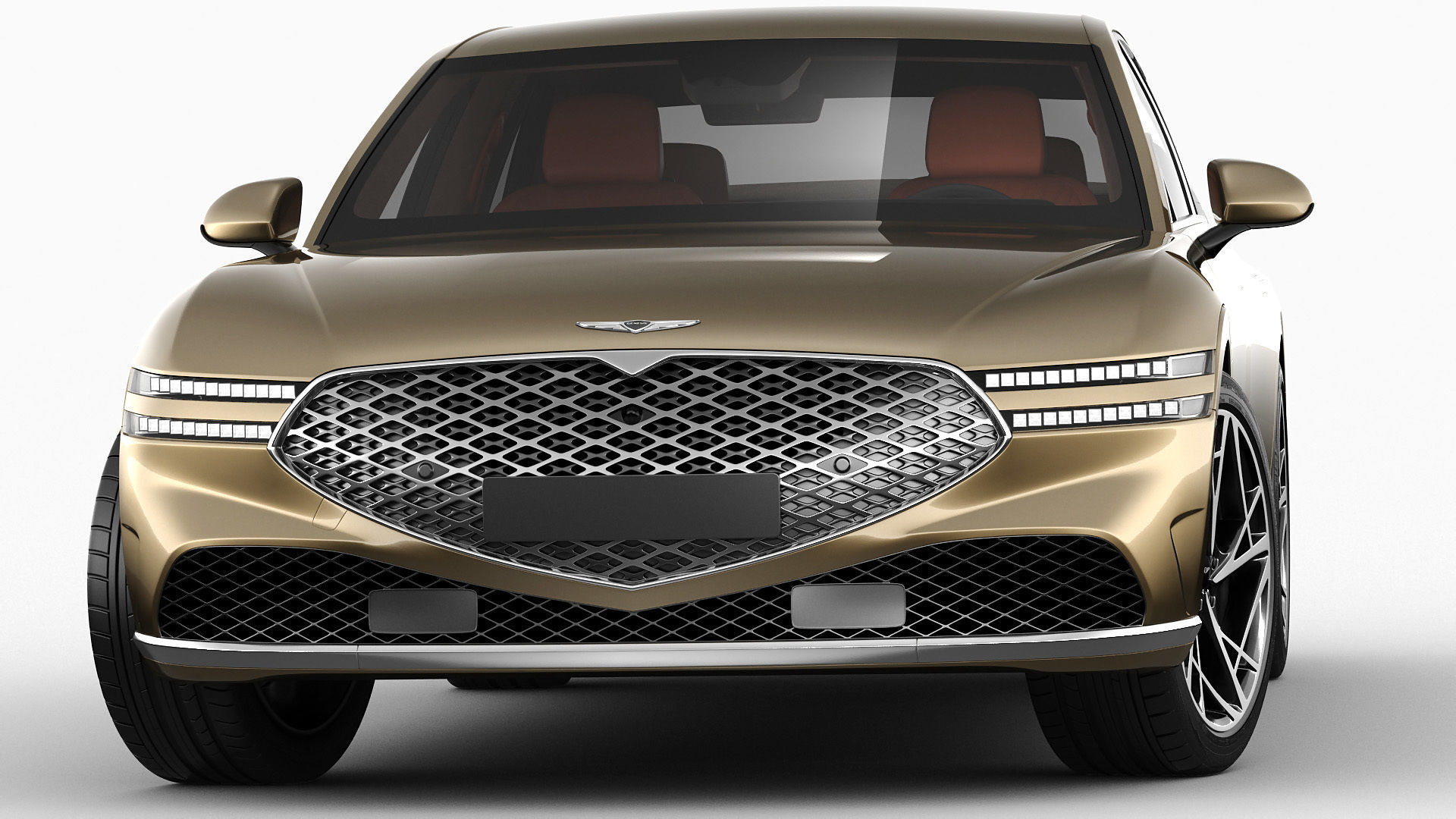 Genesis G90 2023 3D model_14