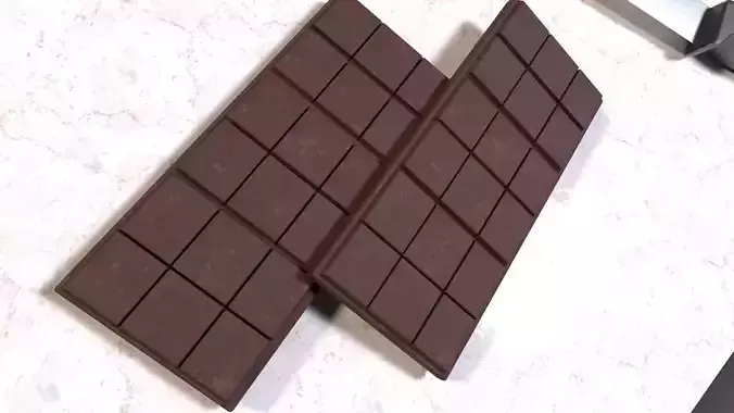 Chopping board with Chocolate and Knife