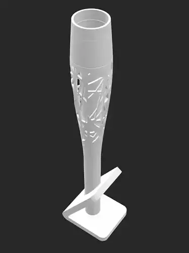 Hookah Abstract 1 3D model