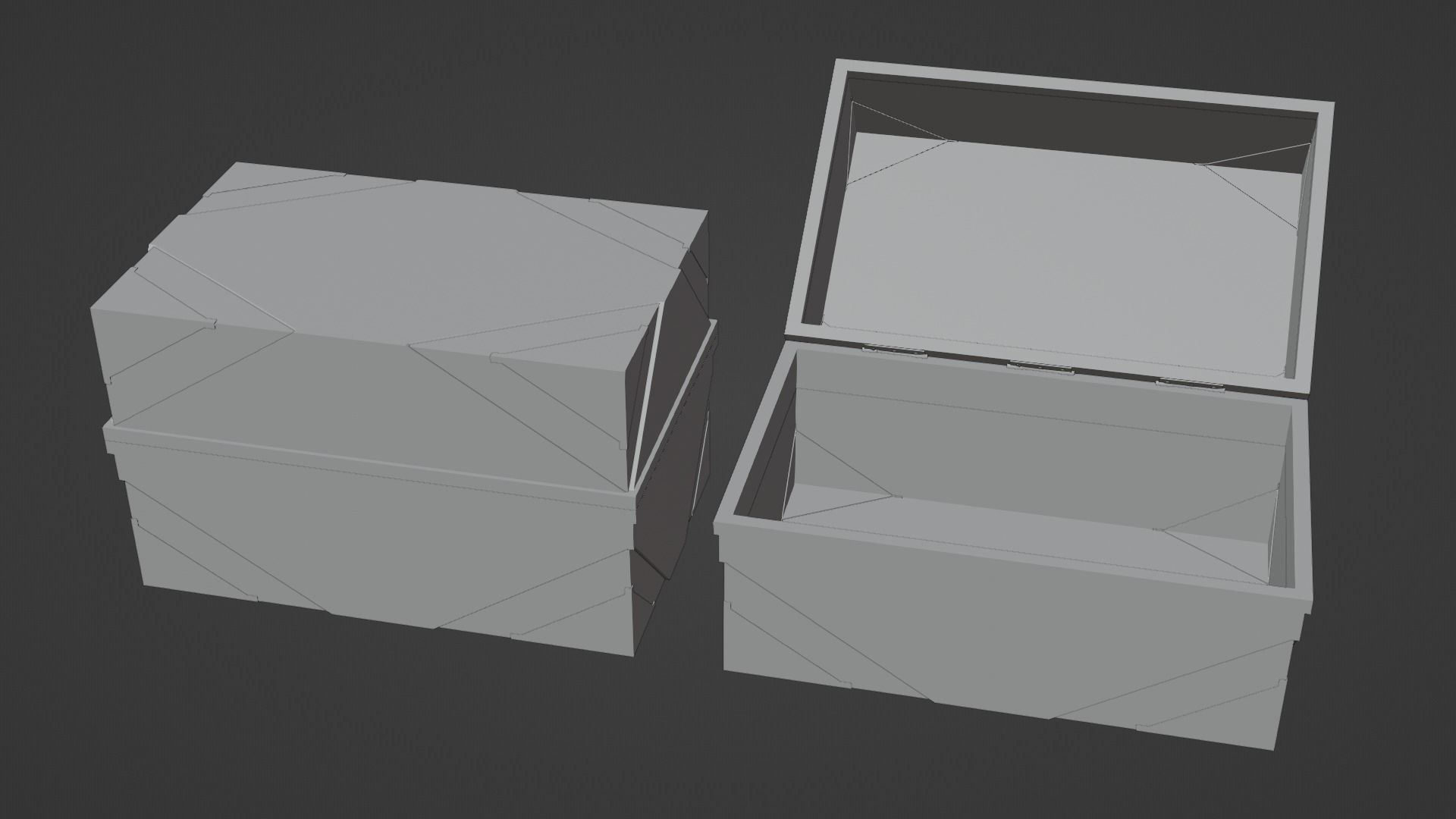 Storage Box 3D model_2