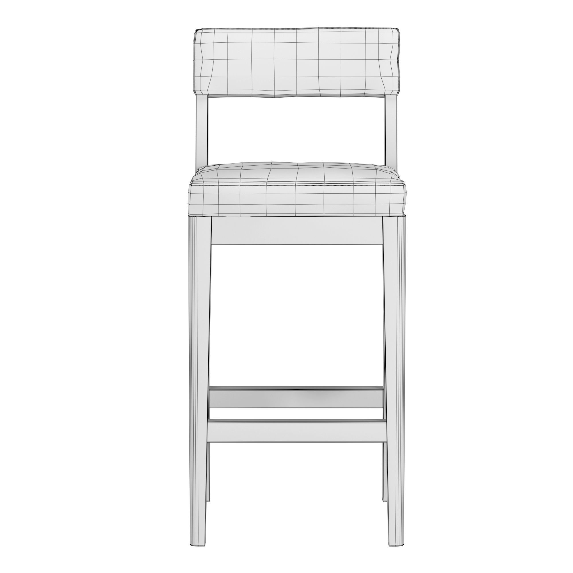 Cadet Bar Stool ALTURA 3D model_4