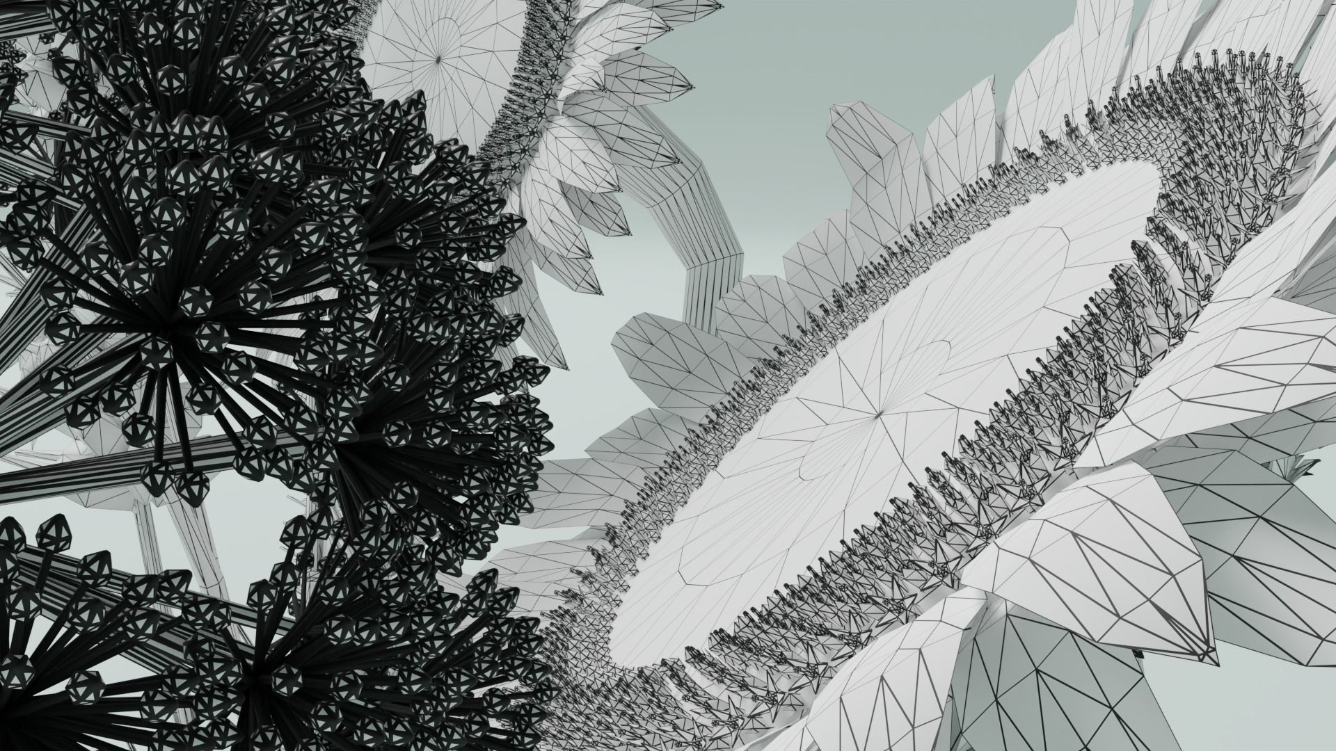 Flowers composition 05 3D model_13