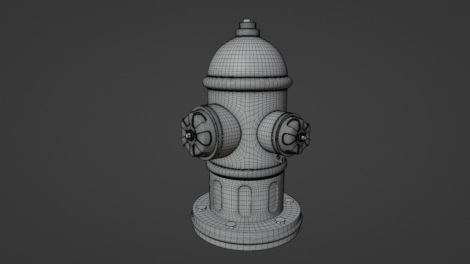 fire hydrant 3D model_8