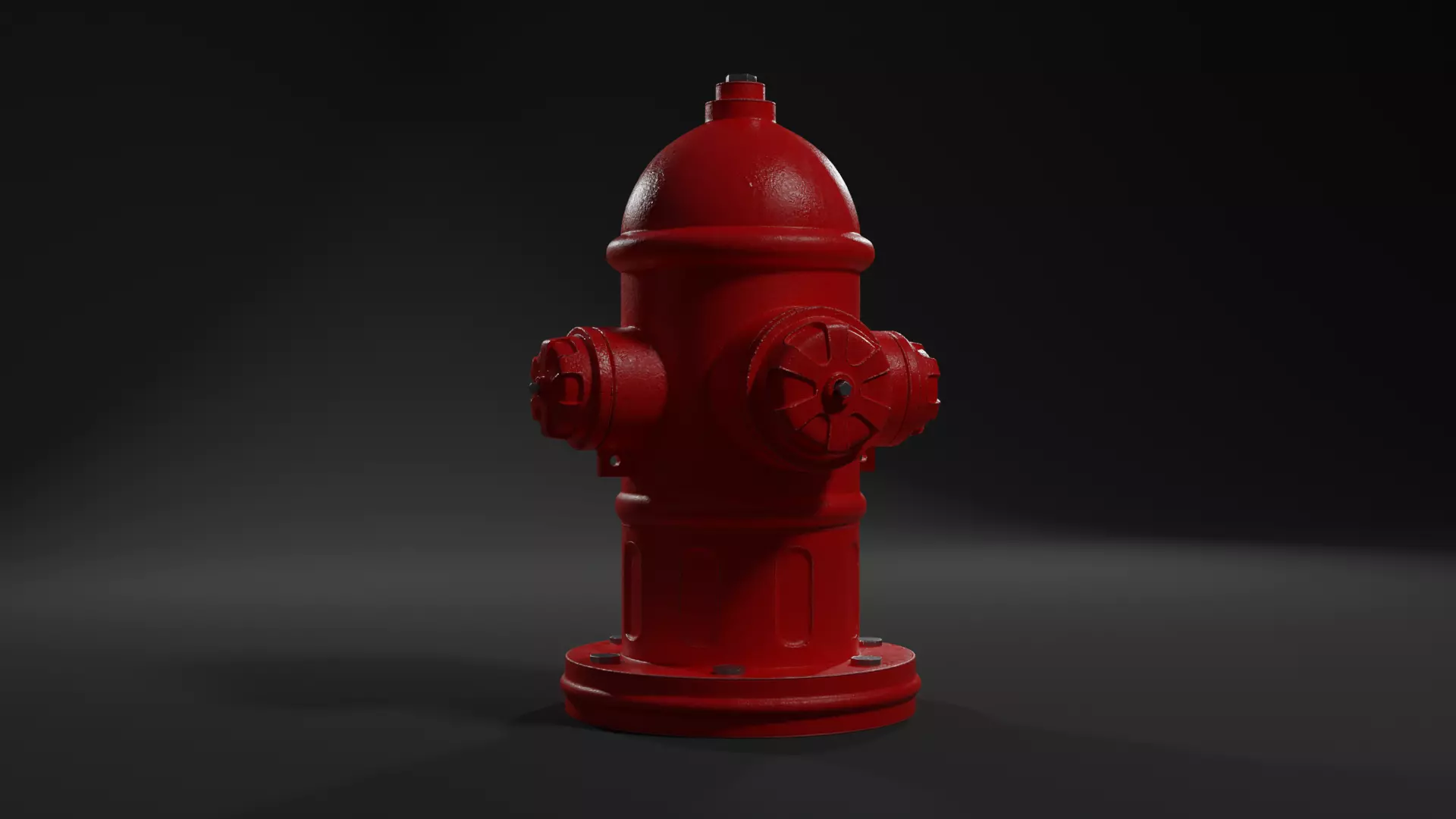 fire hydrant 3D model_0