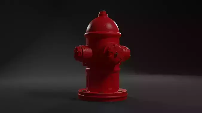 fire hydrant 3D model