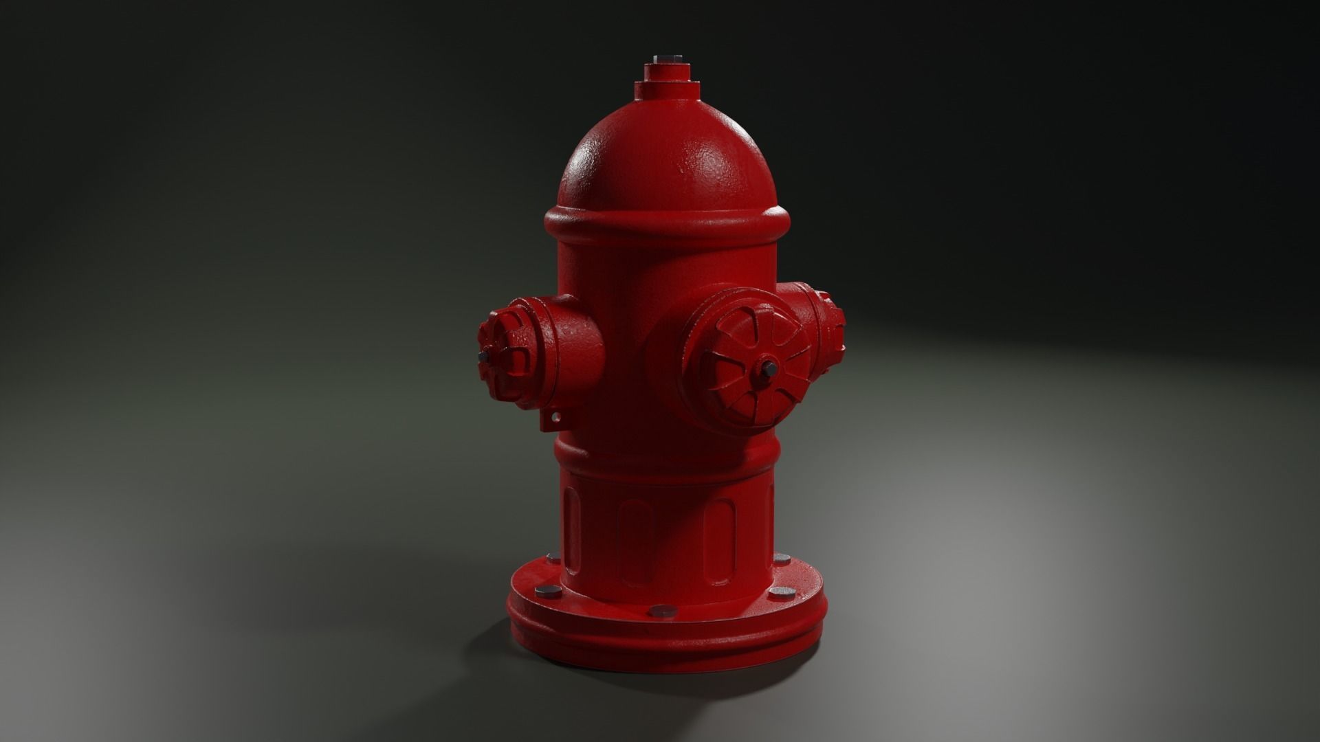 fire hydrant 3D model_4