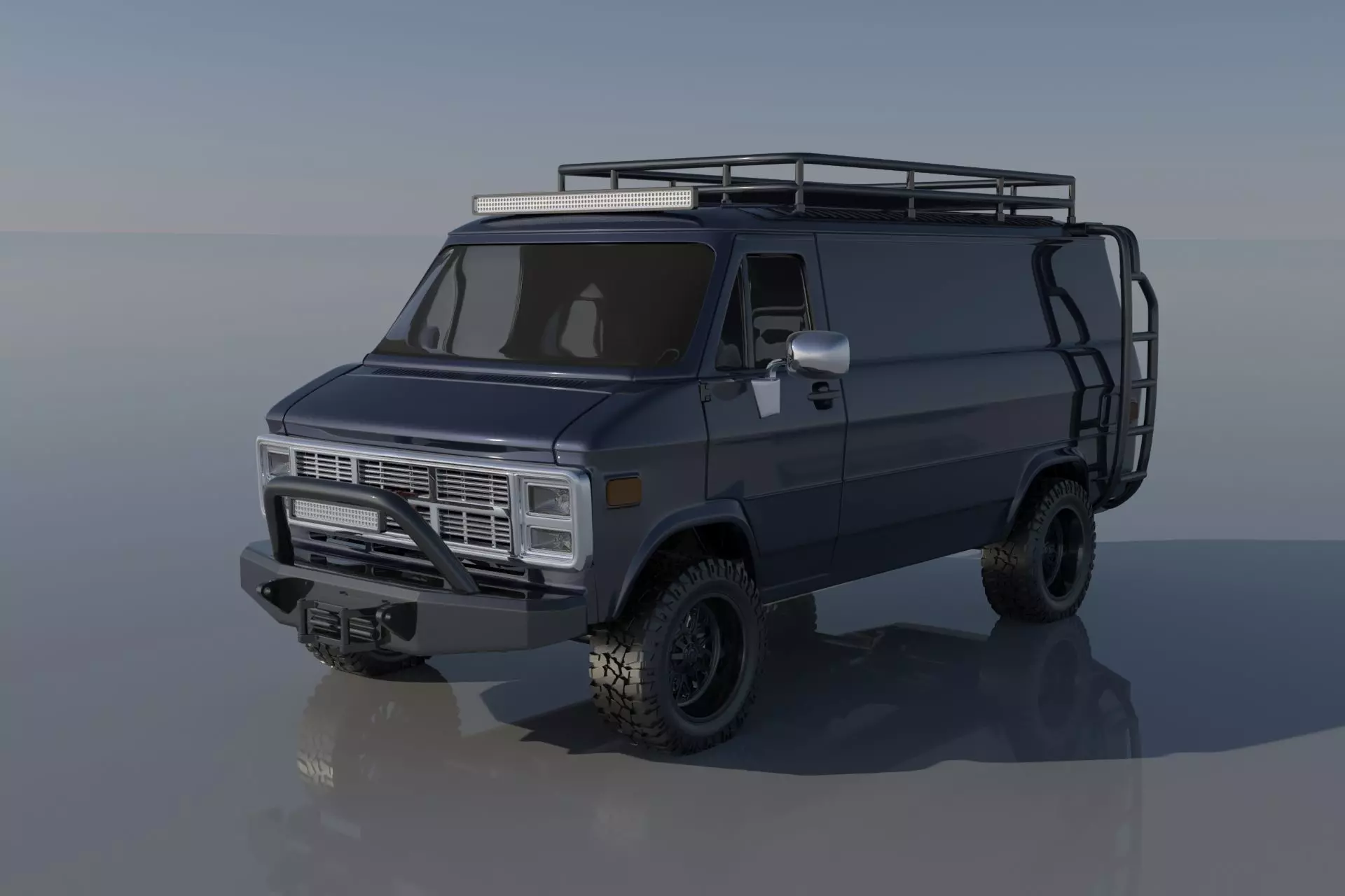 GMC Vandura 1983 3D print model_0