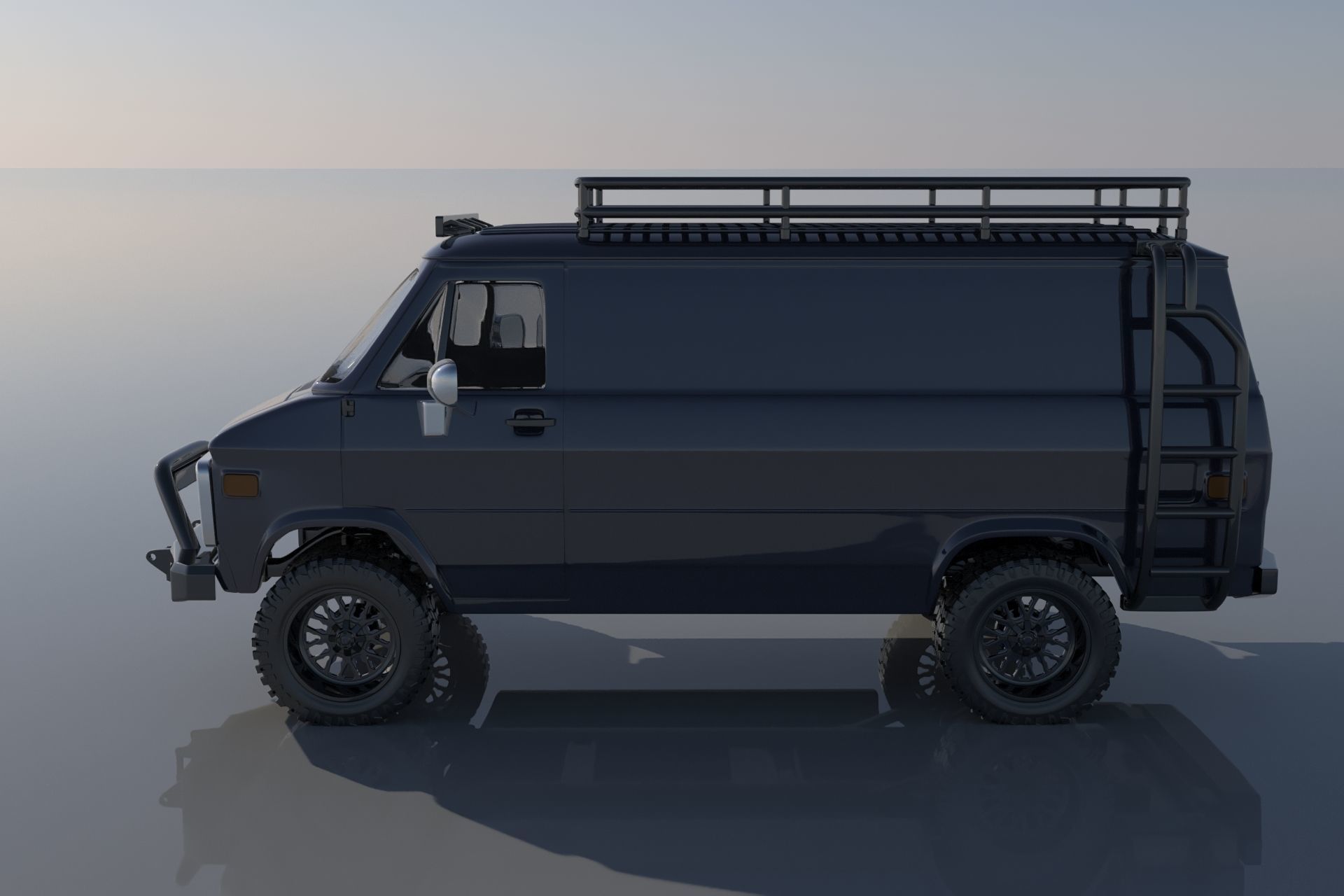 GMC Vandura 1983 3D print model_2