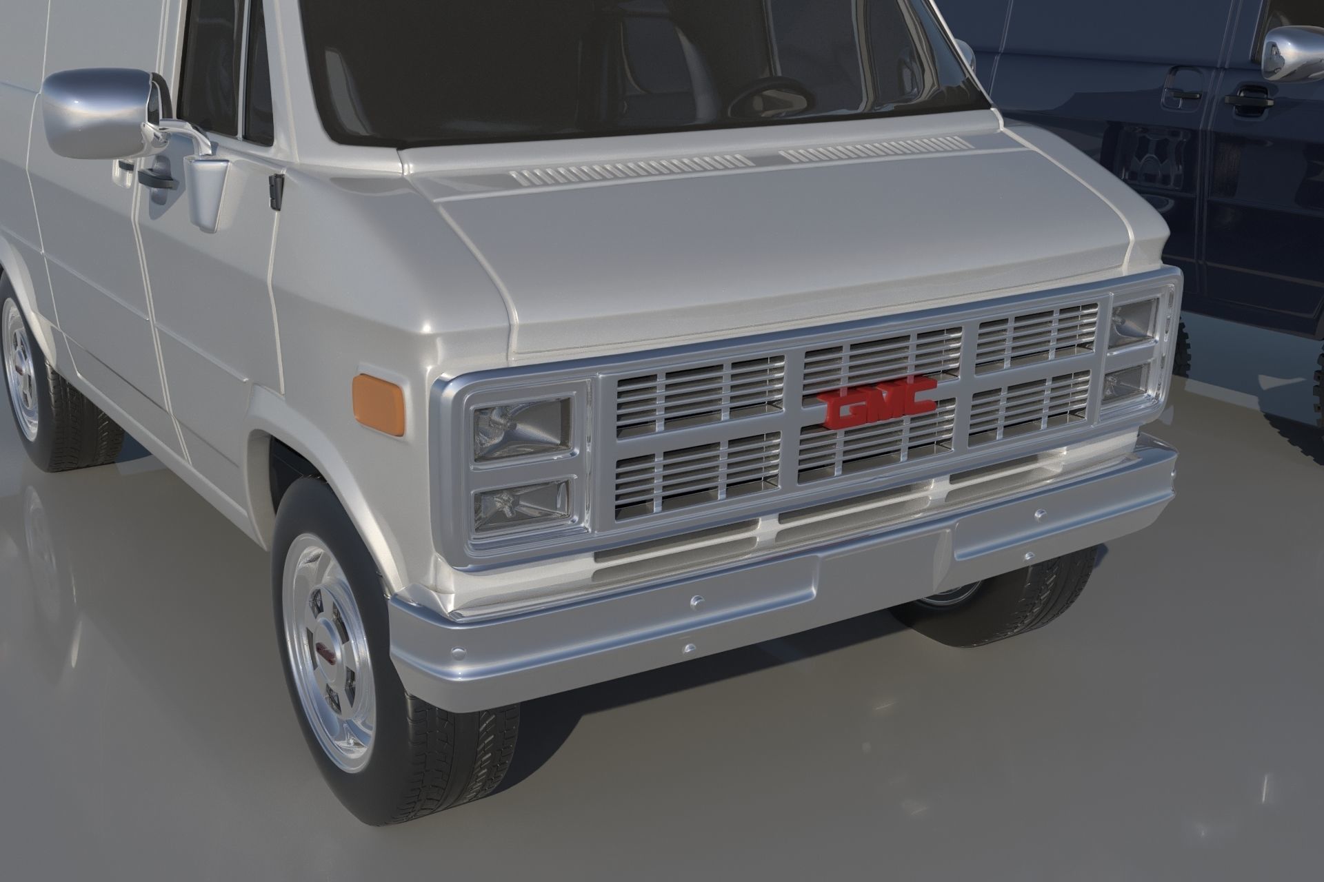 GMC Vandura 1983 3D print model_10