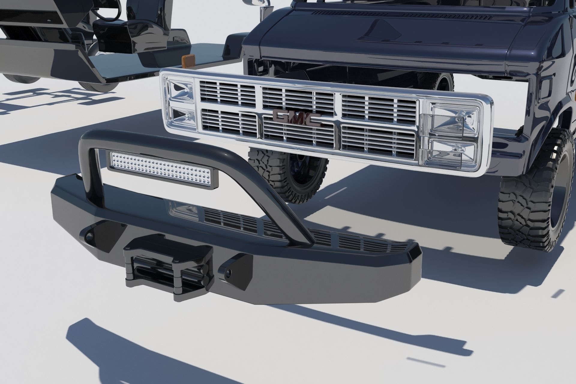 GMC Vandura 1983 3D print model_13