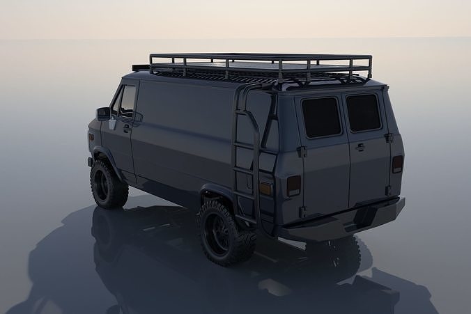 GMC Vandura 1983 3D print model 4