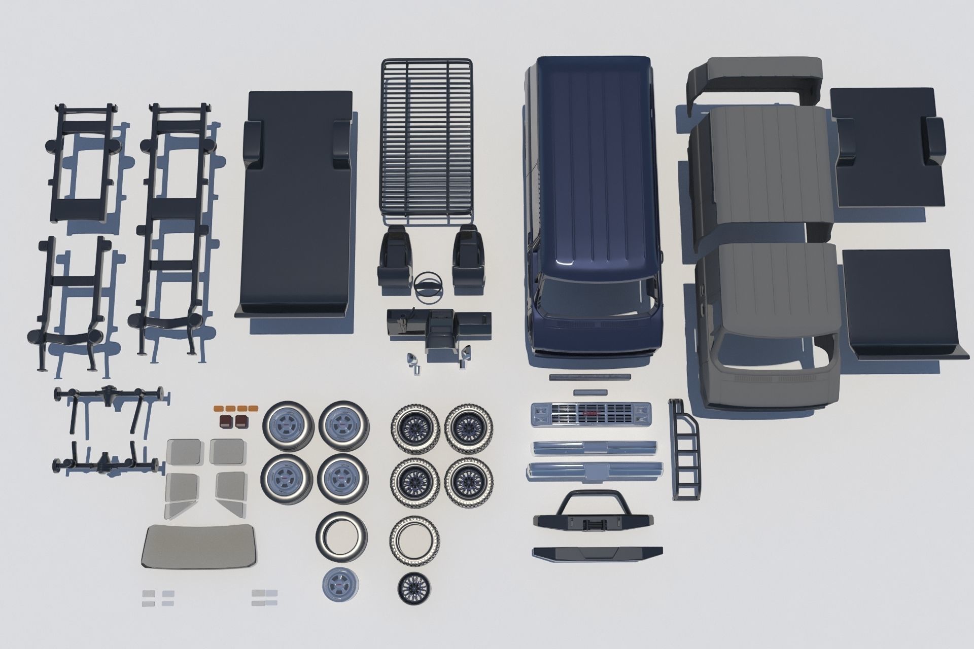 GMC Vandura 1983 3D print model_21