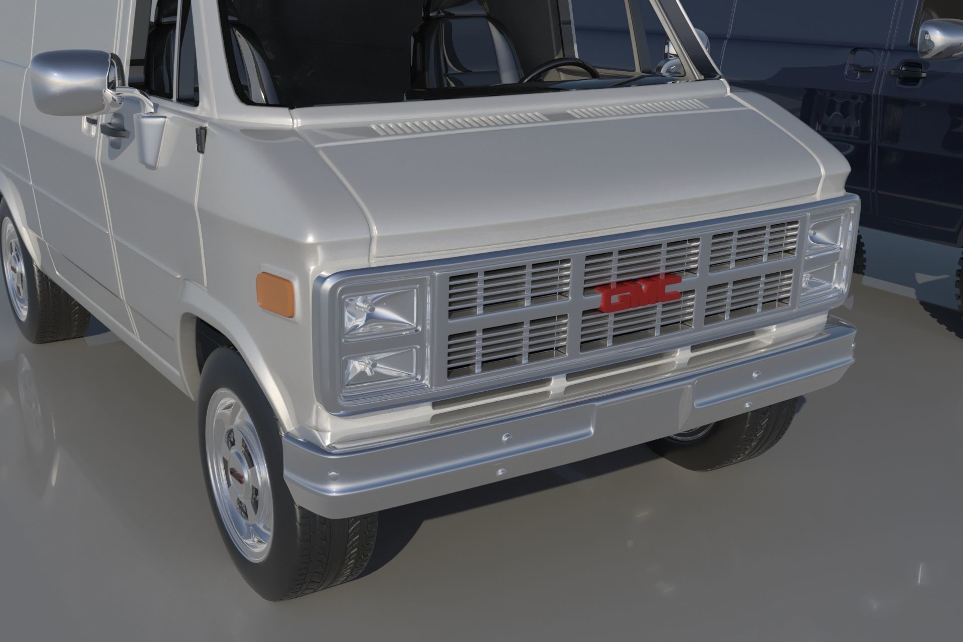 GMC Vandura 1983 3D print model_11