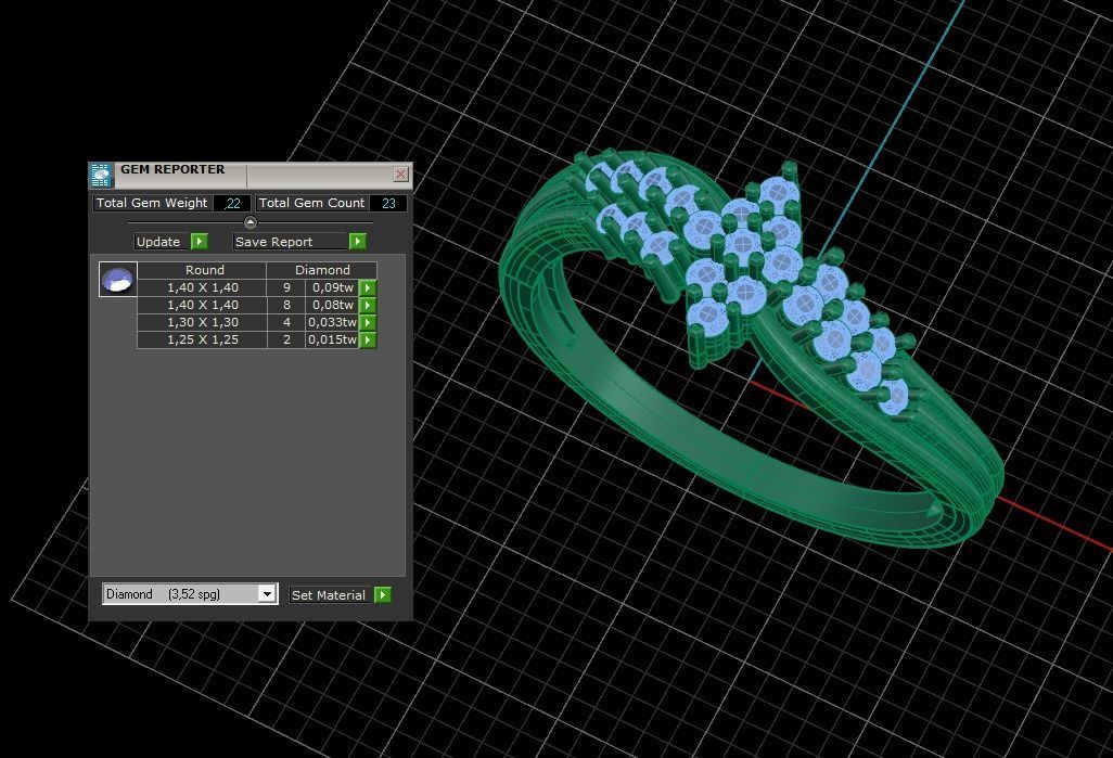 Minimalist Ring 312 3D print model_5