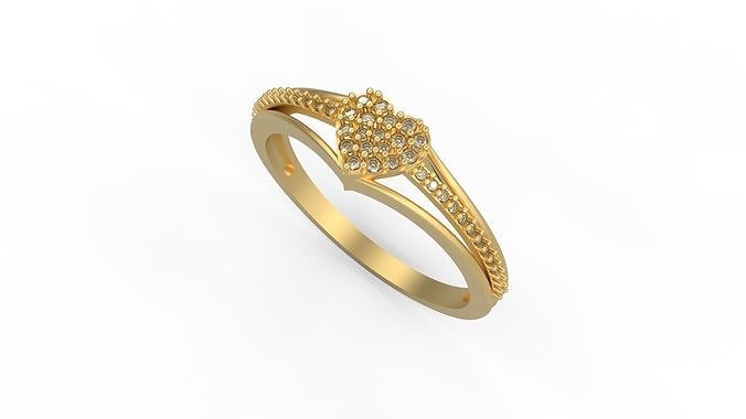 Minimalist Ring 314 3D print model