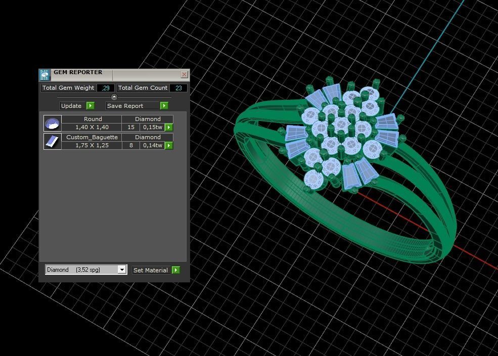 Minimalist Ring 315 3D print model_5