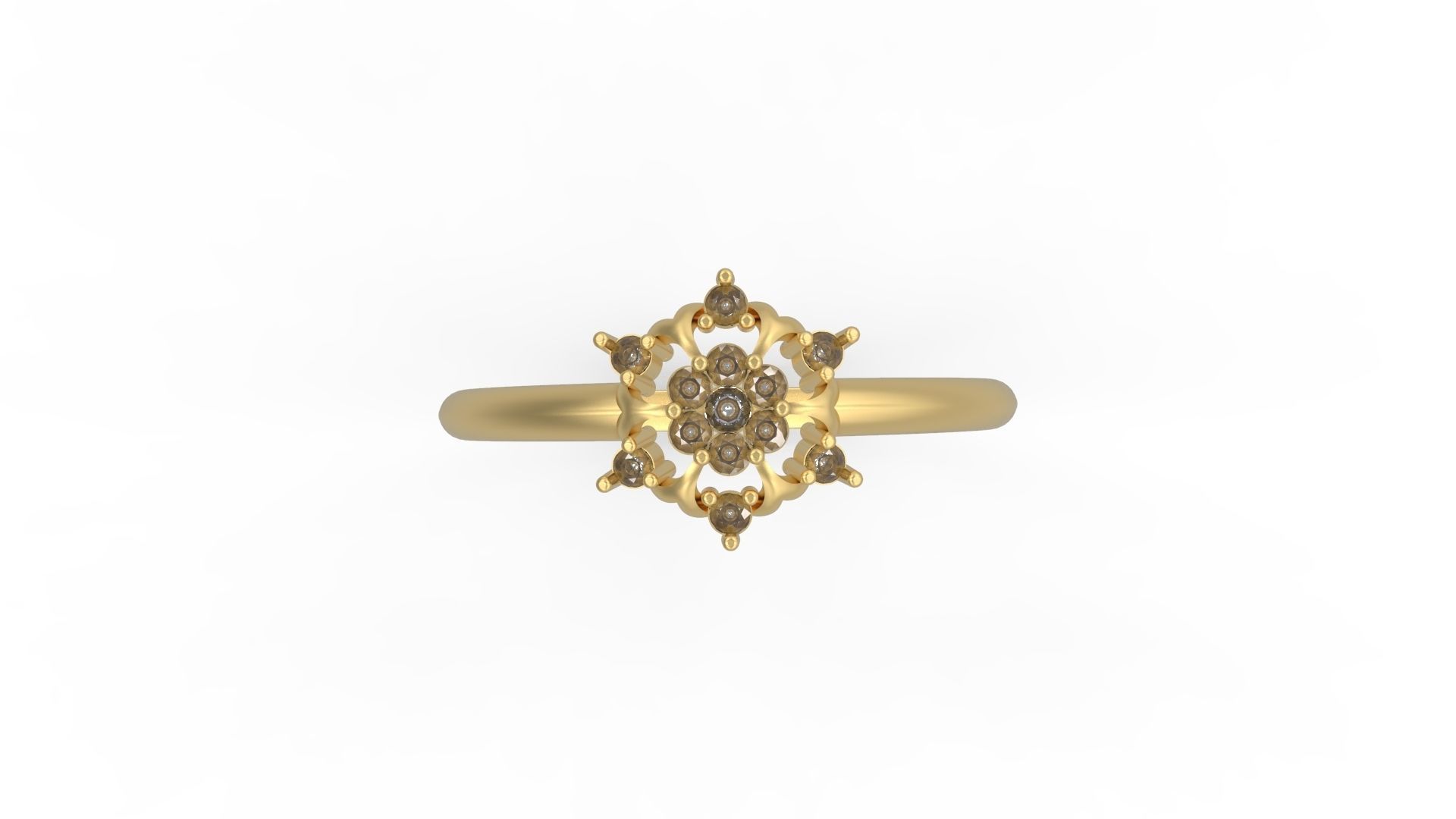 Minimalist Ring 316 3D print model_4