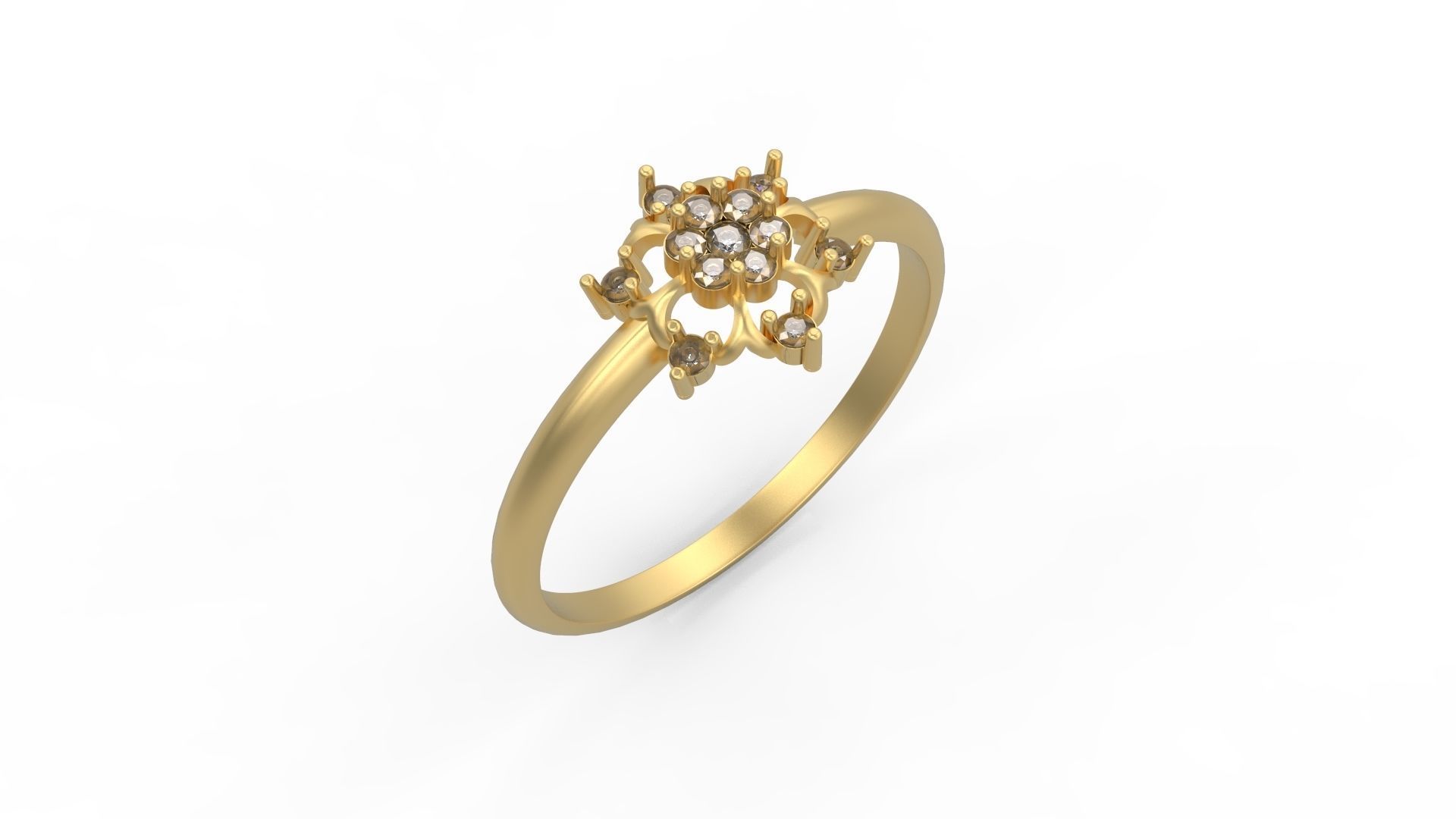 Minimalist Ring 316 3D print model_1