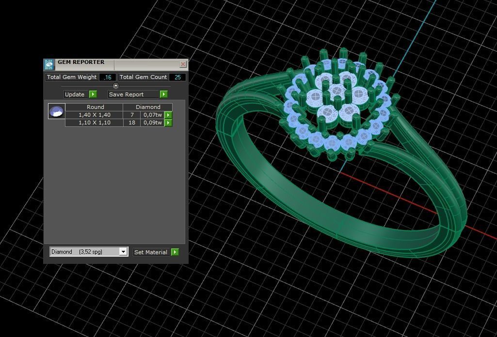 Minimalist Ring 318 3D print model_5