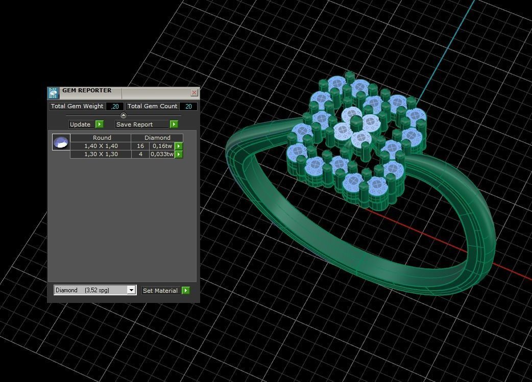 Minimalist Ring 321 3D print model_5