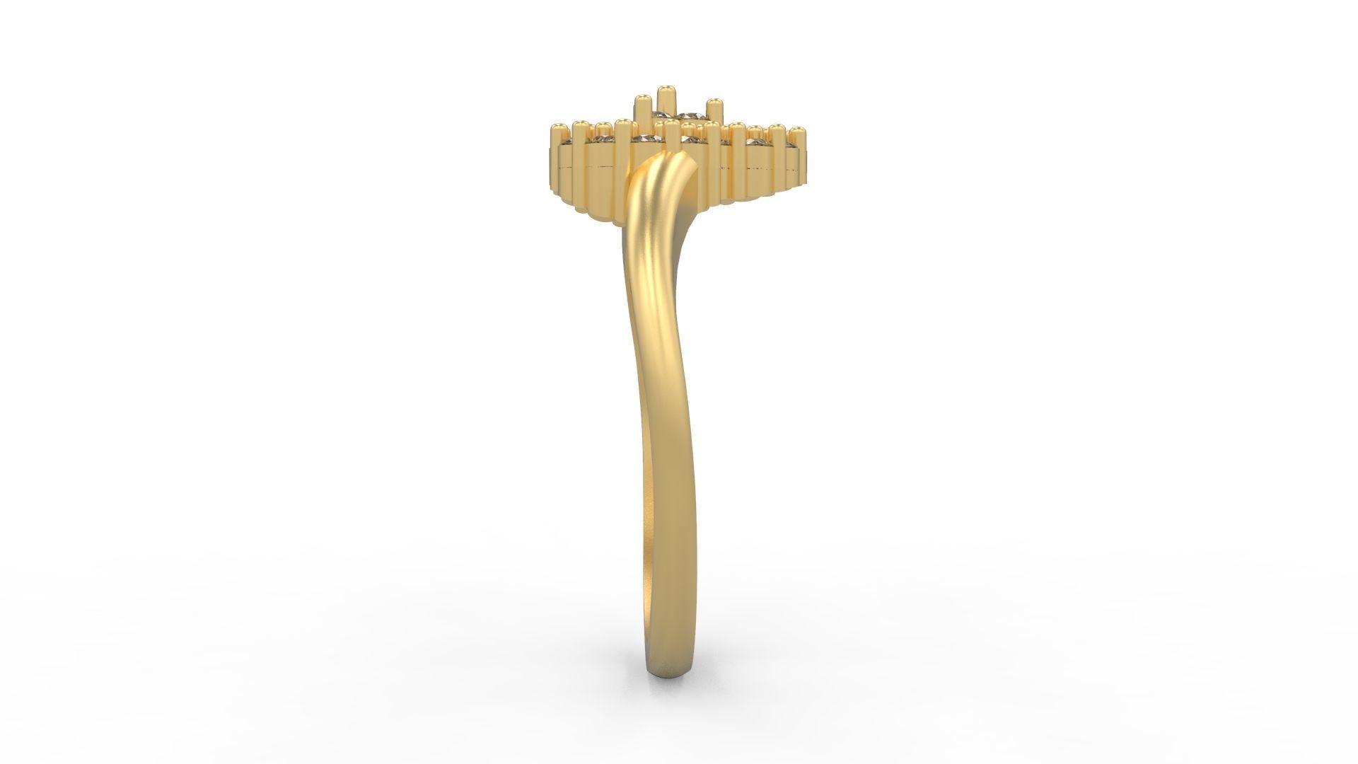 Minimalist Ring 322 3D print model_3