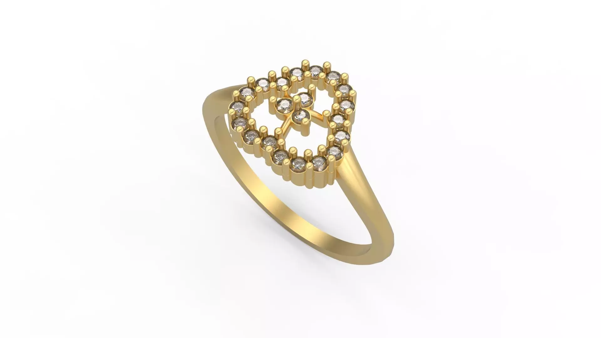 Minimalist Ring 322 3D print model_0