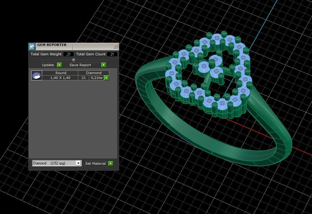 Minimalist Ring 322 3D print model_5