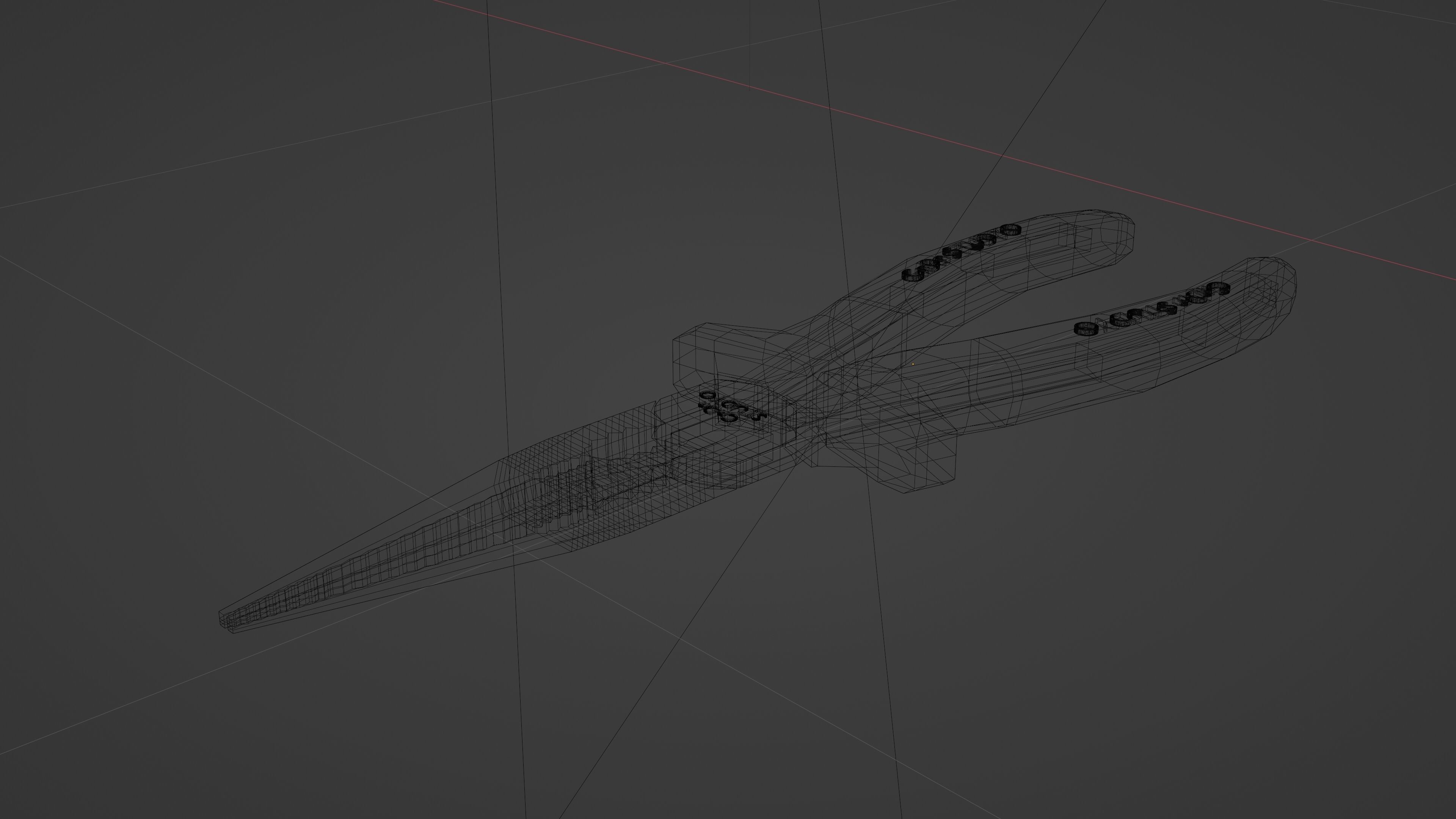 needle nose pliers 3D model_8