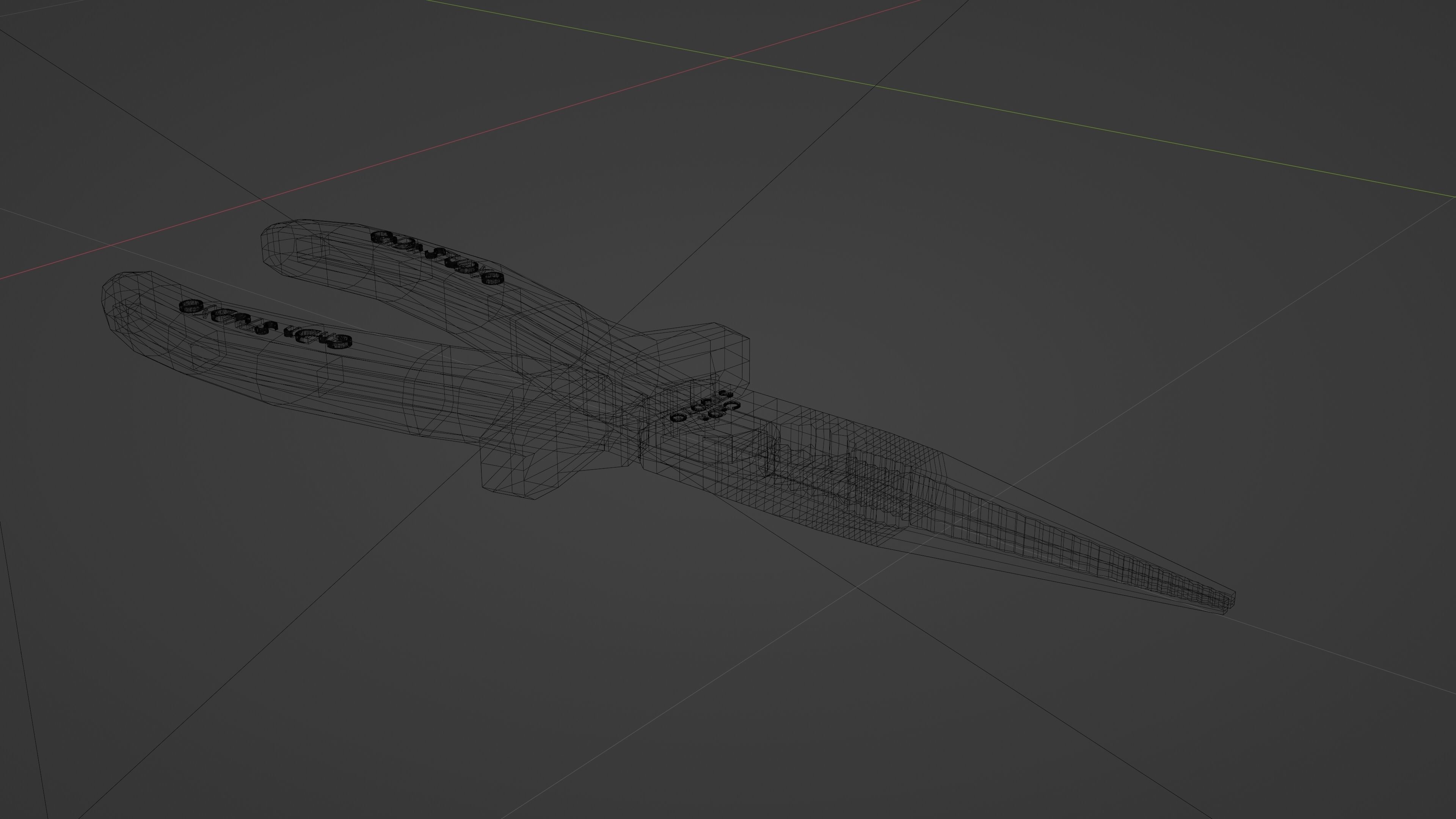 needle nose pliers 3D model_9