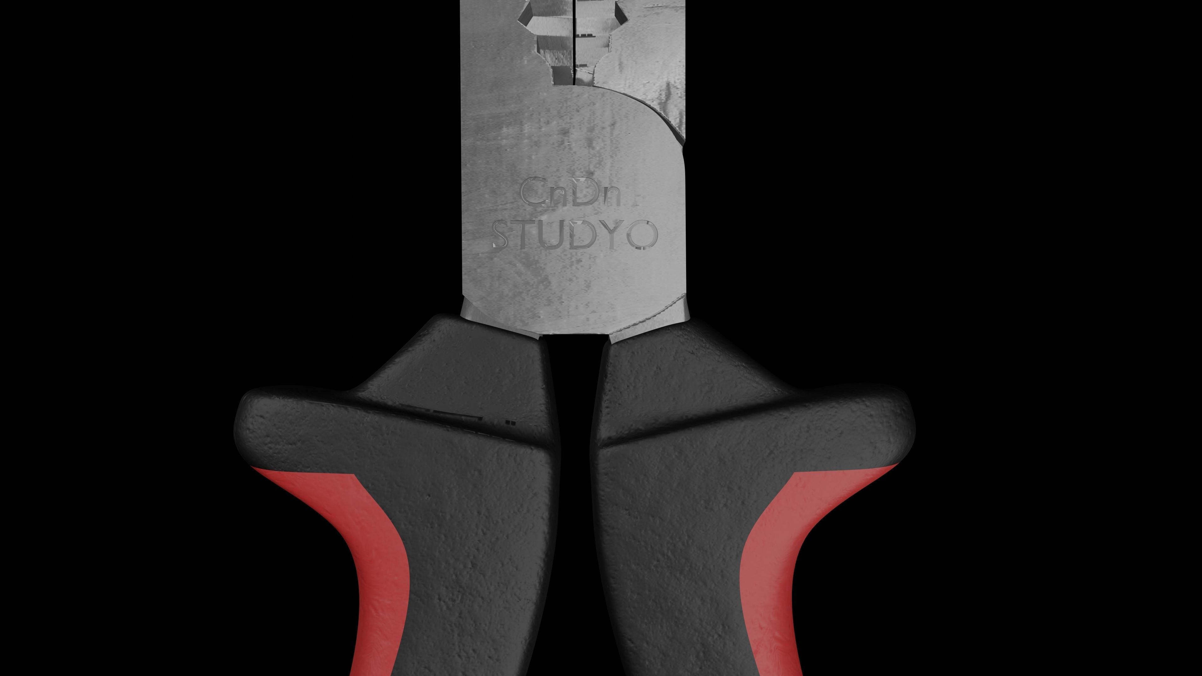 needle nose pliers 3D model_6