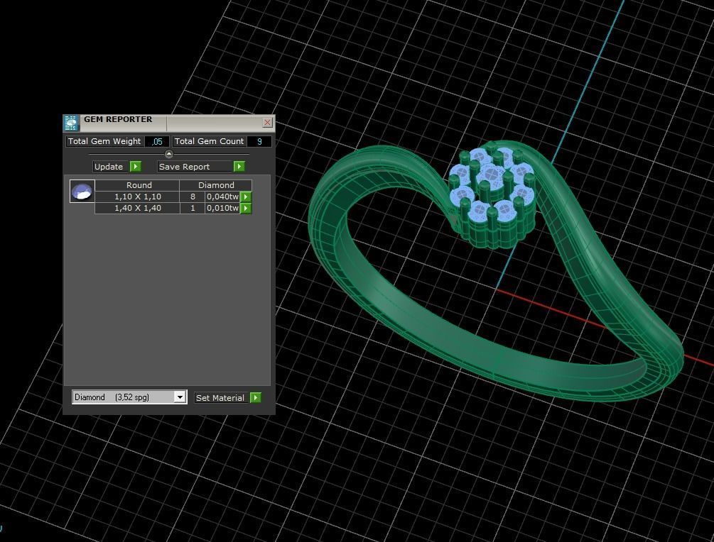 Minimalist Ring 327 3D print model_6