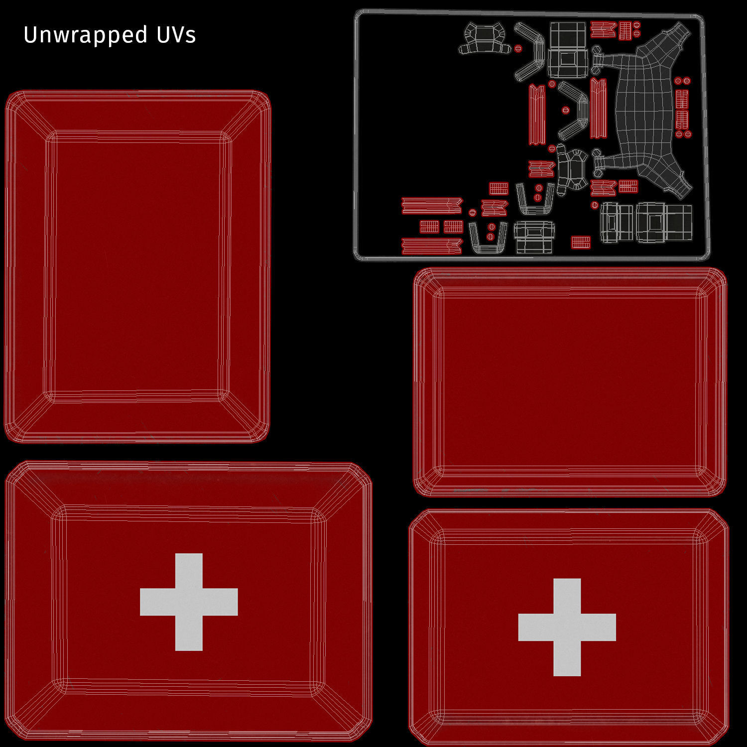 First Aid Kit 3D model_21