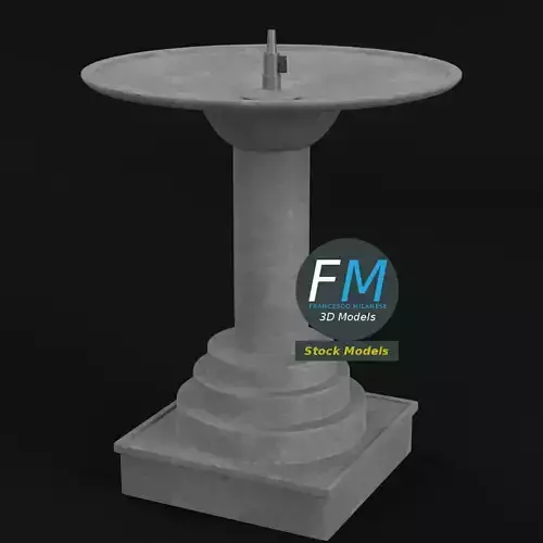 Stone fountain