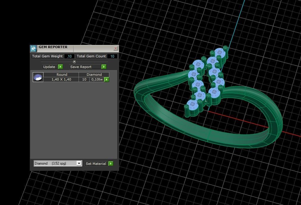 Minimalist Ring 340  3D print model_5