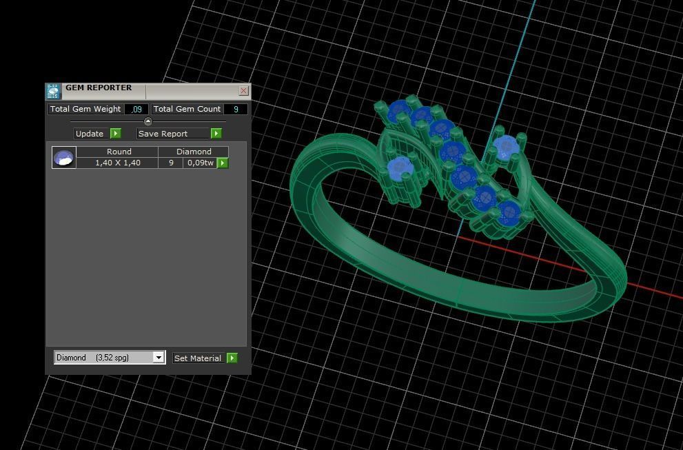 Minimalist Ring 343 3D print model_5